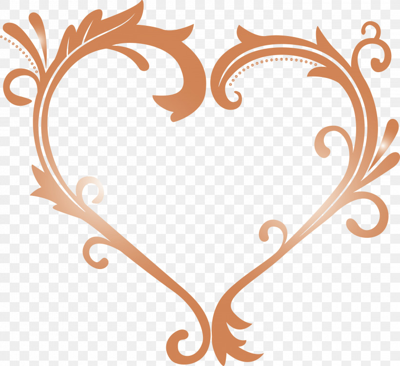 Spring Frame Decoration Frame, PNG, 3000x2751px, Spring Frame, Decoration Frame, Heart, Line, Ornament Download Free