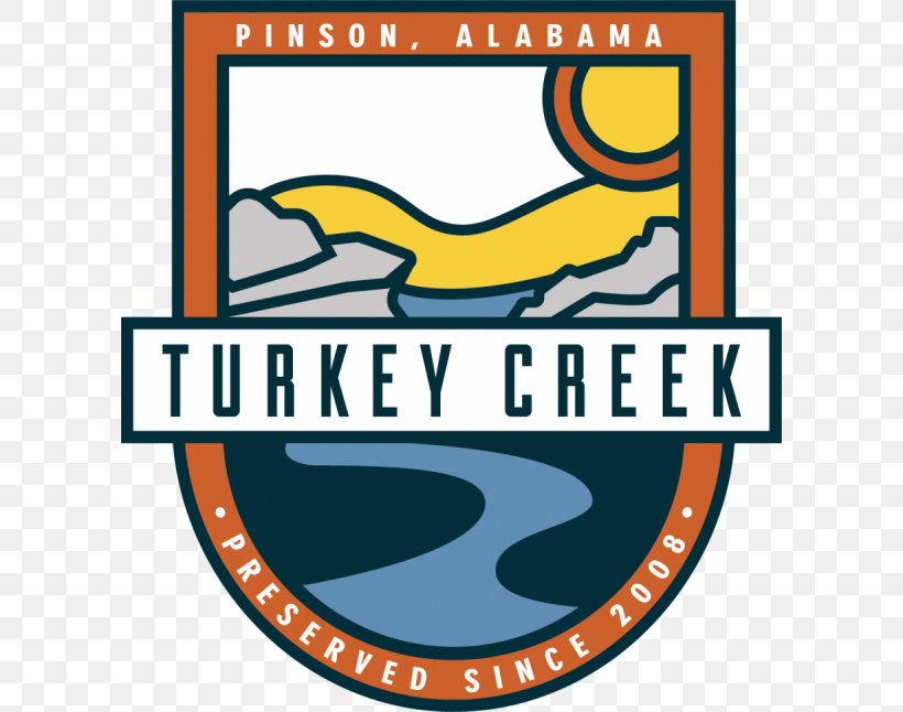 Turkey Creek Nature Preserve Clip Art Turkey Creek Road Pinson Logo, PNG, 600x646px, Logo, Alabama, Angling, Brand, History Download Free