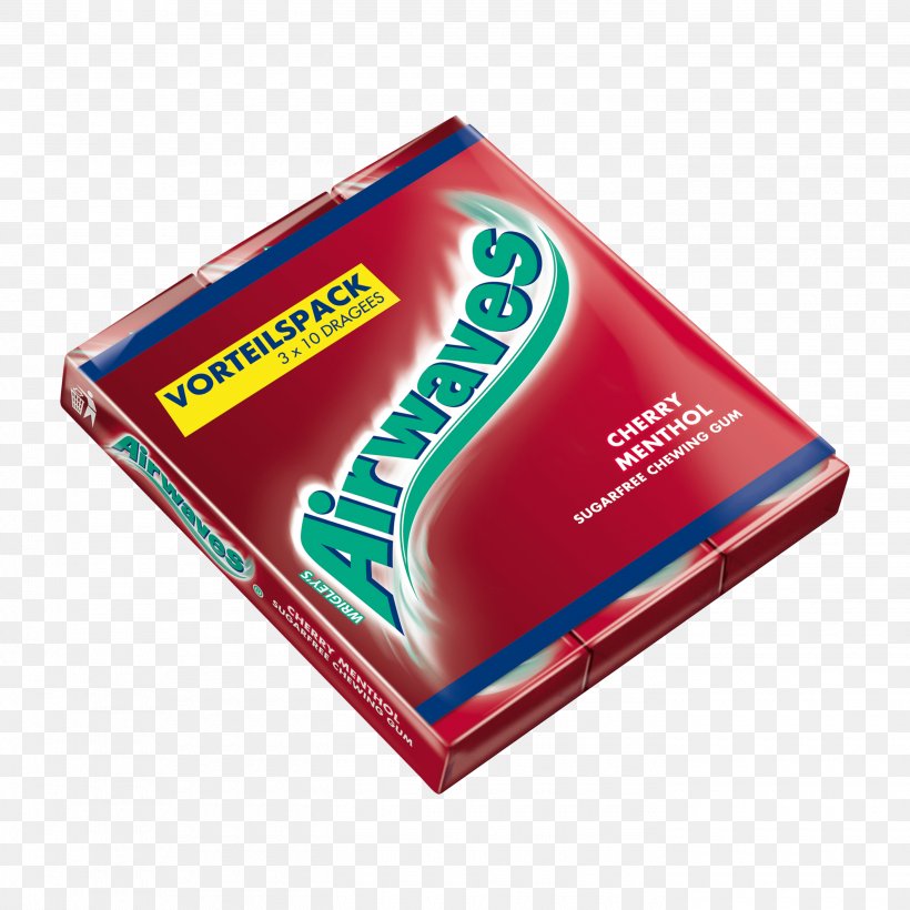 Chewing Gum Airwaves Menthol Wrigley Company Cherry, PNG, 2800x2800px, Chewing Gum, Airwaves, Blackcurrant, Brand, Candy Download Free