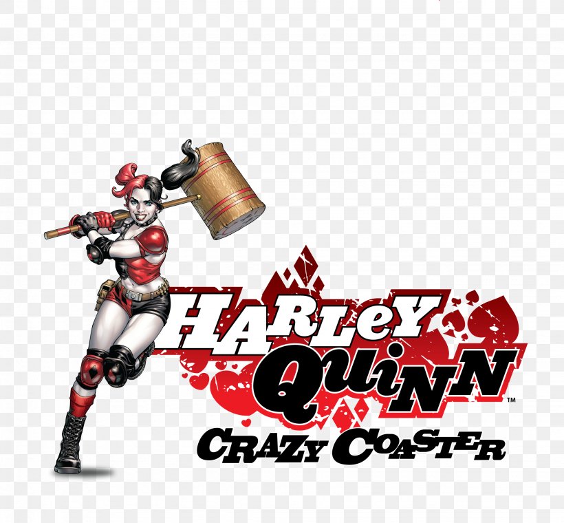 Harley Quinn Joker Six Flags New England Six Flags Discovery Kingdom Poison Ivy, PNG, 2252x2088px, Harley Quinn, Brand, Joker, Logo, Margot Robbie Download Free