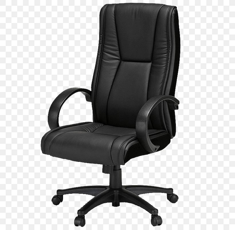 Office Chair Furniture Swivel Chair, PNG, 800x800px, Chair, Armrest, Black, Bonded Leather, Car Seat Cover Download Free