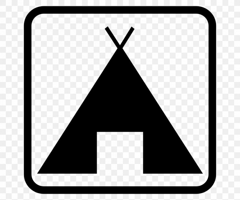 Campsite Camping Tent Outdoor Recreation Clip Art, PNG, 1000x833px, Campsite, Area, Black, Black And White, Campervans Download Free