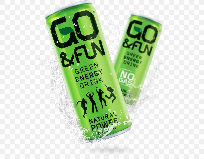 GO&FUN Green Energy Drink, No Gas, 330ml Brand Font Product, PNG, 521x640px, Brand, Energy, Gas, Green Download Free