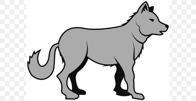 Gray Wolf Clip Art, PNG, 600x422px, Gray Wolf, Art, Artwork, Black And White, Carnivoran Download Free