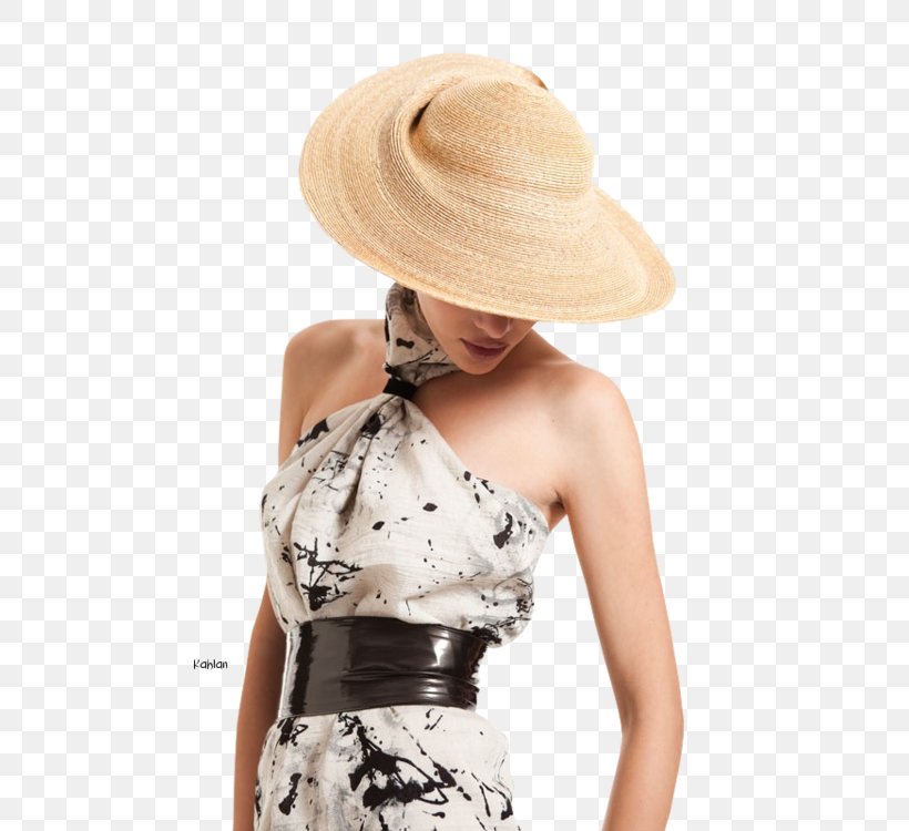 Sun Hat Model Fashion Female, PNG, 500x750px, Watercolor, Cartoon, Flower, Frame, Heart Download Free