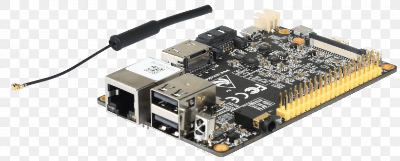 Banana Pi Network Cards & Adapters Motherboard Raspberry Pi Microcontroller, PNG, 3000x1208px, Banana Pi, Central Processing Unit, Chipset, Circuit Component, Computer Component Download Free
