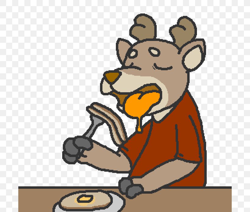 Pancake Waffle Breakfast Fast Food Clip Art, PNG, 700x694px, Pancake, Breakfast, Carnivoran, Cartoon, Dog Like Mammal Download Free