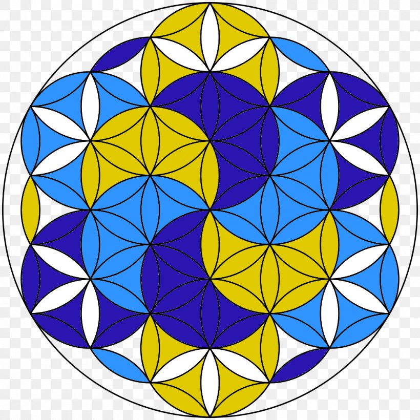 Sacred Geometry Overlapping Circles Grid Drawing, PNG, 1000x1000px, Geometry, Art, Celtic Art, Compass, Drawing Download Free