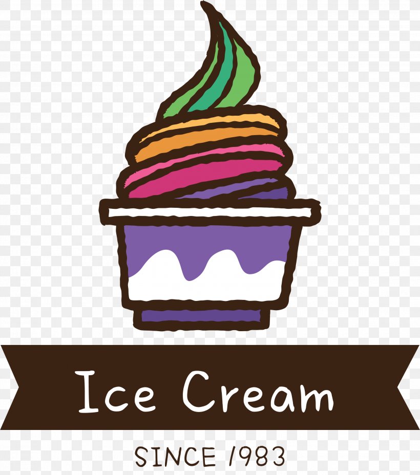Vector Graphics Ice Cream Logo Image Design, PNG, 2831x3207px, Ice Cream, Advertising, Architecture, Bowl, Brand Download Free