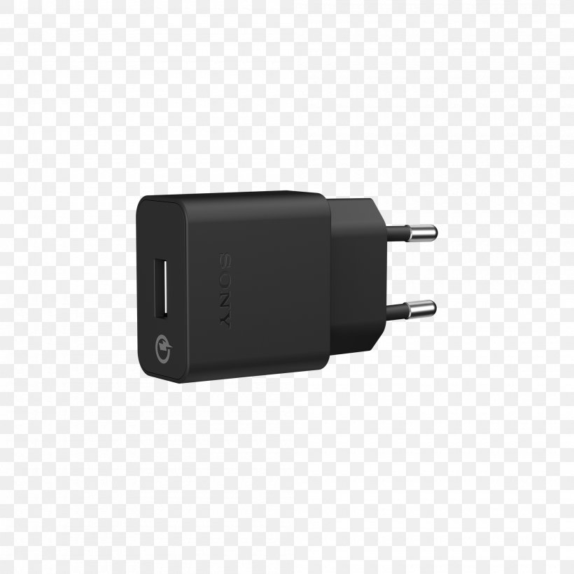 Battery Charger AC Adapter Electronics Sony Xperia, PNG, 2000x2000px, Battery Charger, Ac Adapter, Ac Power Plugs And Sockets, Adapter, Electronic Device Download Free