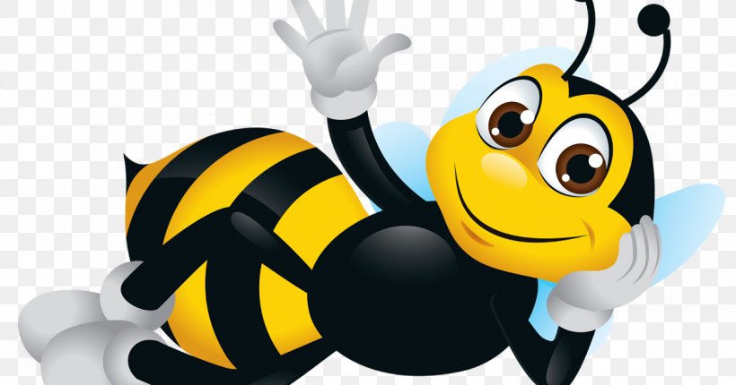 Honey Background, PNG, 1200x630px, Bee, Beehive, Bumblebee, Cartoon, Drawing Download Free