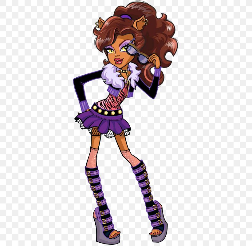 Monster High Clawdeen Wolf Doll Monster High Original Gouls CollectionClawdeen Wolf Doll Clip Art, PNG, 353x798px, Monster High Clawdeen Wolf Doll, Art, Barbie, Cartoon, Costume Design Download Free