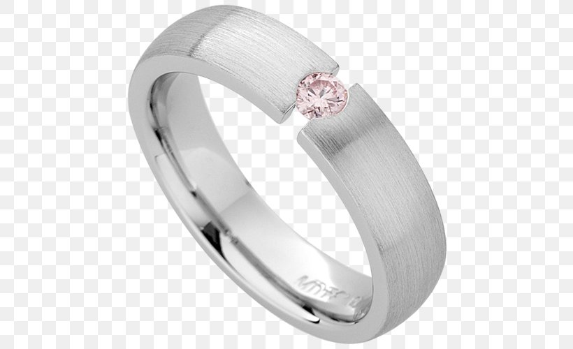 Wedding Ring Pink Diamond Tension Ring, PNG, 500x500px, Ring, Bezel, Body Jewelry, Diamond, Diamond Cut Download Free
