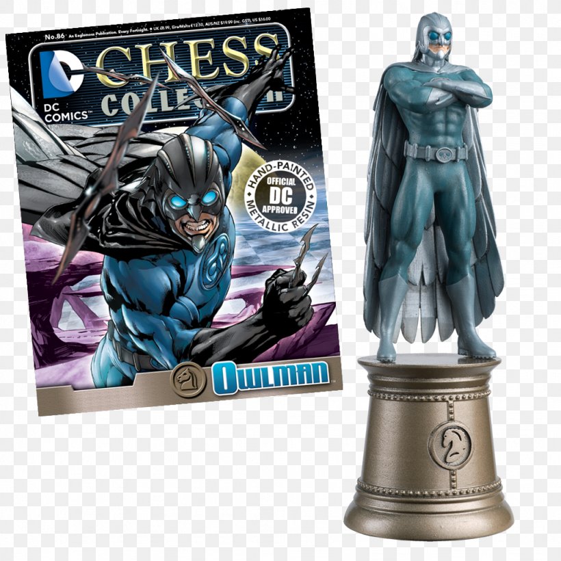 Chess Piece Board Game Owlman DC Comics, PNG, 1024x1024px, Chess, Action Figure, Board Game, Chess Piece, Comics Download Free