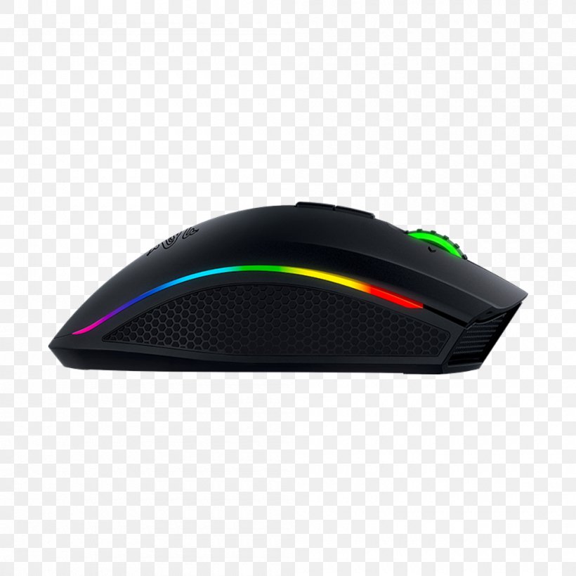 Computer Mouse Razer Inc. Razer Mamba Tournament Edition Gamer Pelihiiri, PNG, 1000x1000px, Computer Mouse, Computer, Computer Component, Dots Per Inch, Electronic Device Download Free