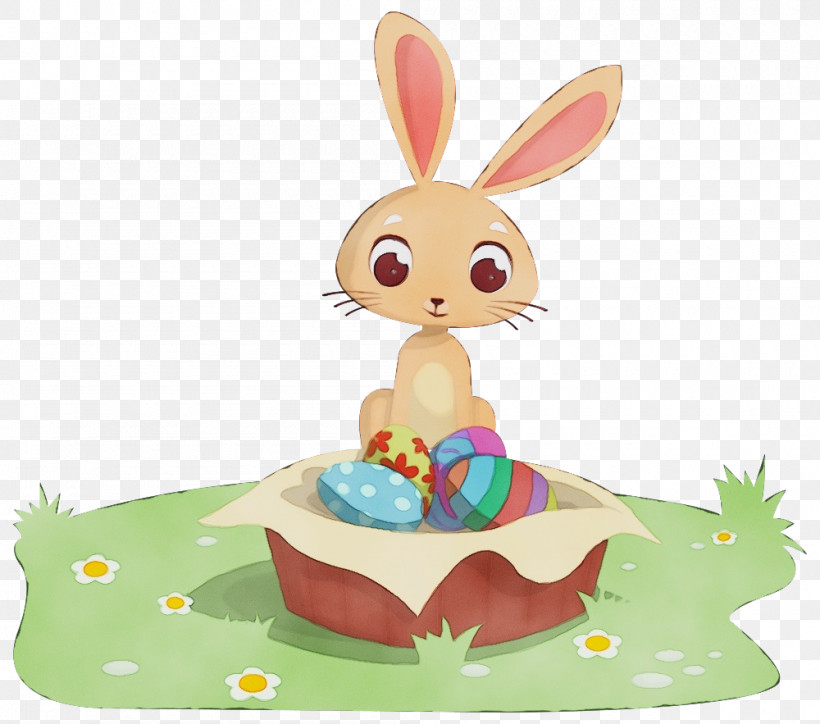 Easter Bunny, PNG, 1000x883px, Watercolor, Cartoon, Easter, Easter Bunny, Paint Download Free