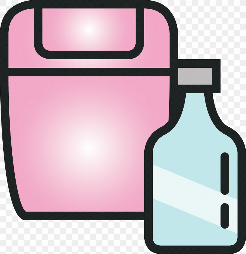 Glass Recycling, PNG, 2900x3000px, Glass Recycling, Line, Magenta, Material Property, Pink Download Free