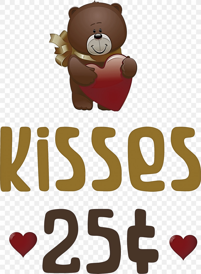 Kisses Valentines Day Valentines Day Quote, PNG, 2199x3000px, Kisses, Bears, Behavior, Biology, Cartoon Download Free