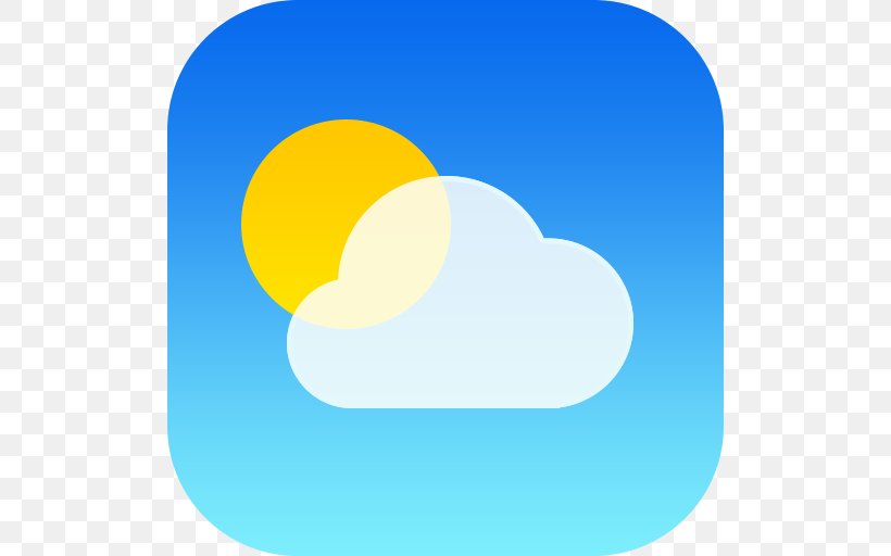 Weather Forecasting IOS 7, PNG, 512x512px, Weather, Android, Apple, Area, Blue Download Free
