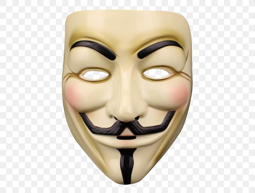 Guy Fawkes Mask Anonymous Halloween Costume V For Vendetta, PNG, 500x619px, Mask, Anonymous, Chin, Clothing, Clothing Accessories Download Free