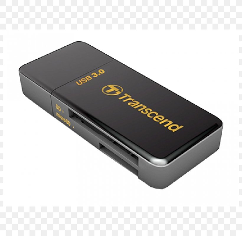 Memory Card Readers Transcend Information Secure Digital USB 3.0, PNG, 800x800px, Card Reader, Data Storage Device, Electronic Device, Electronics, Electronics Accessory Download Free