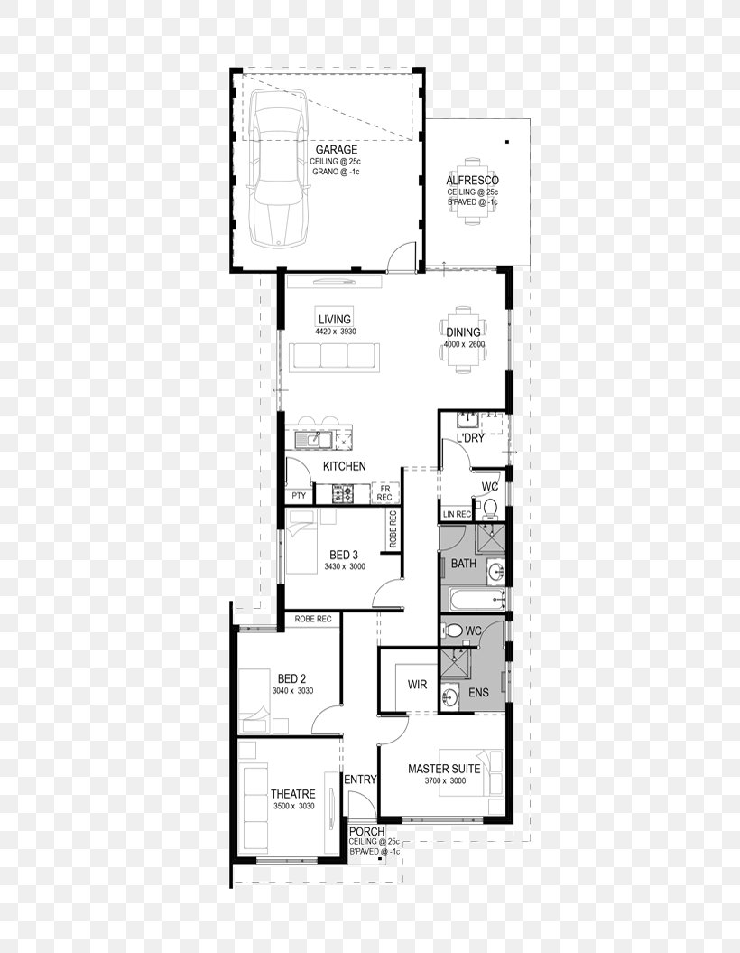 GO Homes Bunbury Floor Plan Margaret River, PNG, 500x1055px, 6000, Bunbury, Area, Black And White, Diagram Download Free