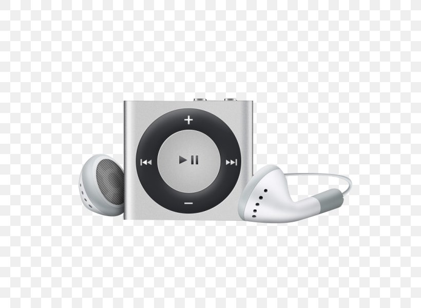 IPod Shuffle IPod Nano IPod Classic Apple Portable Media Player, PNG, 600x600px, Ipod Shuffle, Apple, Apple Earbuds, Electronics, Gigabyte Download Free