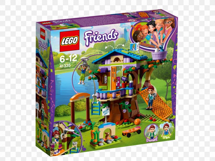 LEGO Friends LEGO 41335 Friends Mia's Tree House The Lego Group Toy, PNG, 2400x1800px, Lego Friends, Lego, Lego 41340 Friends Friendship House, Lego Group, Littlewoods Download Free