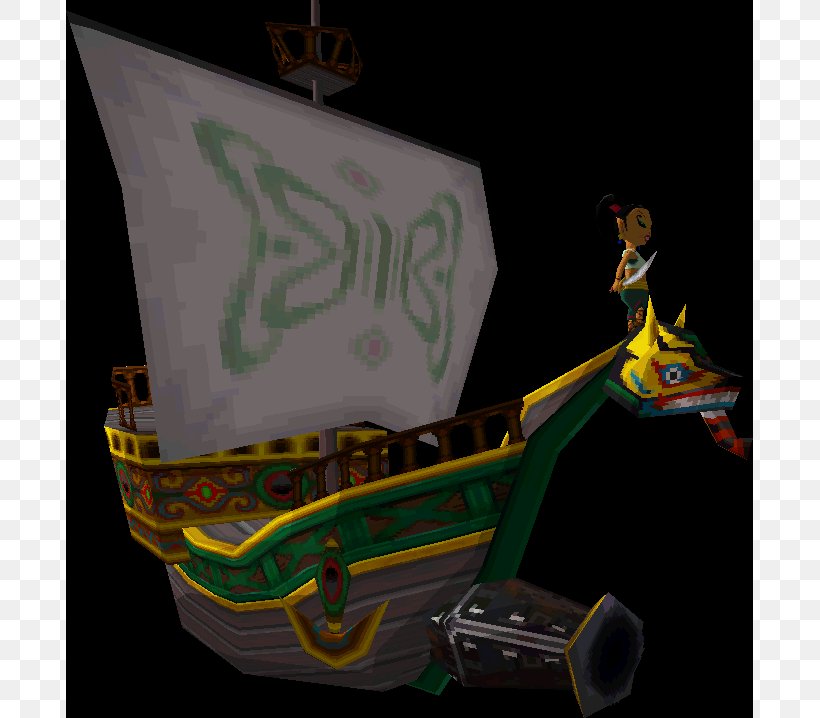 The Legend Of Zelda: Phantom Hourglass Caravel Ship Sailor Pegleg, PNG, 687x718px, Legend Of Zelda Phantom Hourglass, Boat, Caravel, Cel Shading, Galleon Download Free