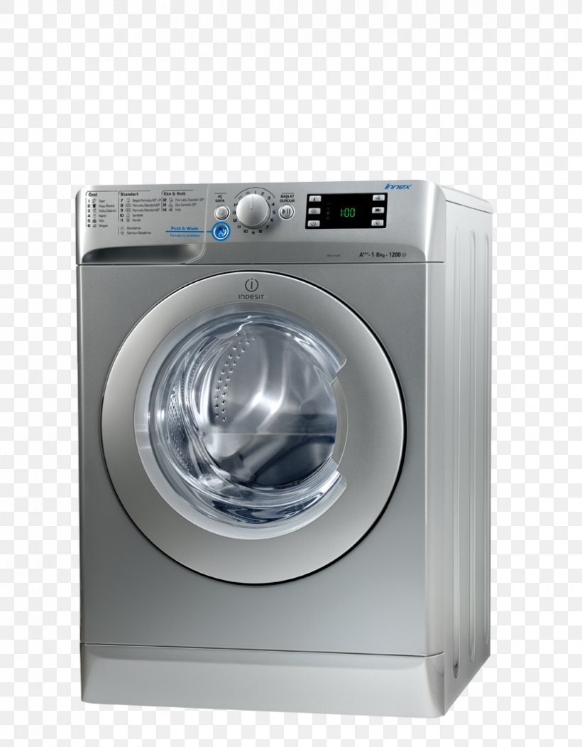 Washing Machines Indesit Co. Home Appliance Clothes Dryer Laundry, PNG, 830x1064px, Washing Machines, Clothes Dryer, European Union Energy Label, Home Appliance, Hotpoint Download Free
