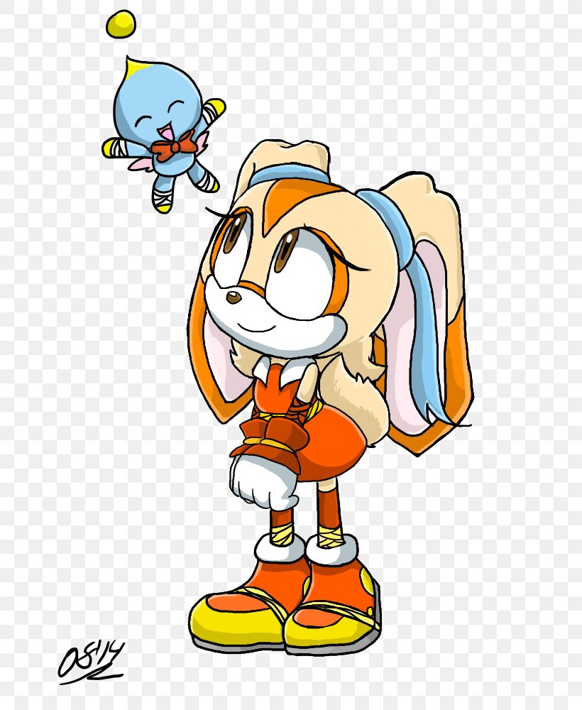 Cream The Rabbit Sonic The Hedgehog Vector The Crocodile Charmy Bee, PNG, 700x1000px, Cream The Rabbit, Area, Artwork, Cartoon, Charmy Bee Download Free