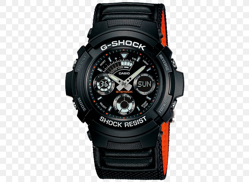 G-Shock Shock-resistant Watch Casio Chronograph, PNG, 500x600px, Gshock, Brand, Casio, Chronograph, Gshock Aw591 Download Free