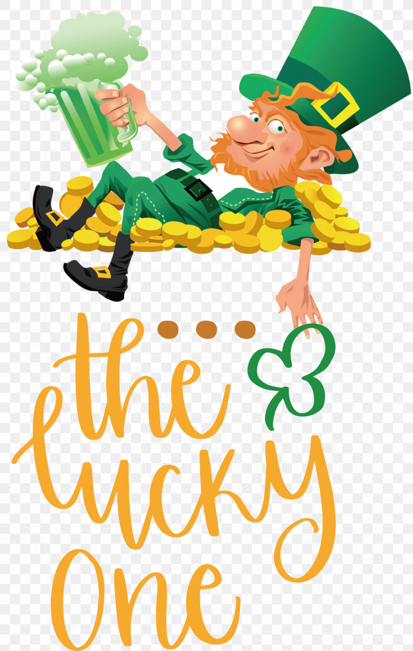 Lucky One Lucky St Patricks Day, PNG, 1902x3000px, Lucky One, Clover, Irish People, Leprechaun, Lucky Download Free