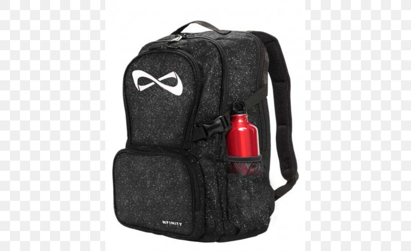 Nfinity Athletic Corporation Backpack Cheerleading Sport Bag, PNG, 500x500px, Nfinity Athletic Corporation, Backpack, Bag, Black, Bum Bags Download Free