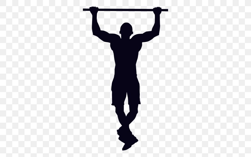 Silhouette CrossFit Exercise Calisthenics T-shirt, PNG, 512x512px, Silhouette, Arm, Bodybuilding, Calisthenics, Crossfit Download Free