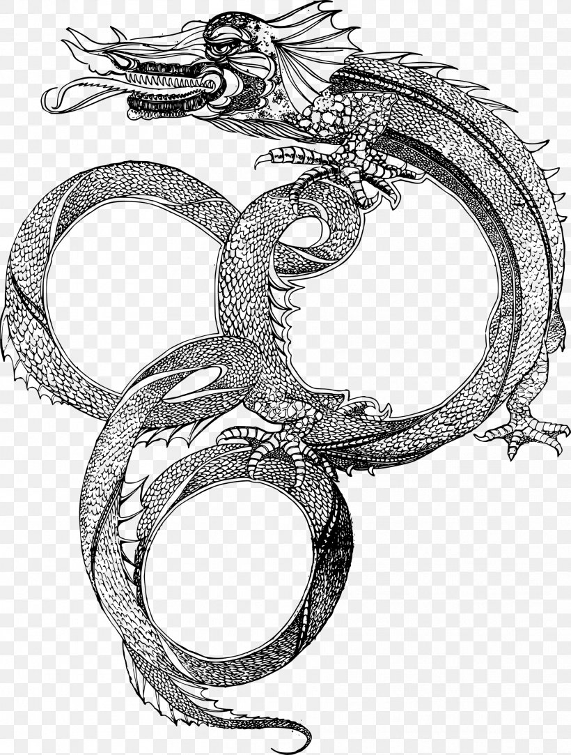 China Chinese Dragon Clip Art, PNG, 1816x2400px, China, Black And White, Body Jewelry, Chinese Dragon, Chinese Zodiac Download Free