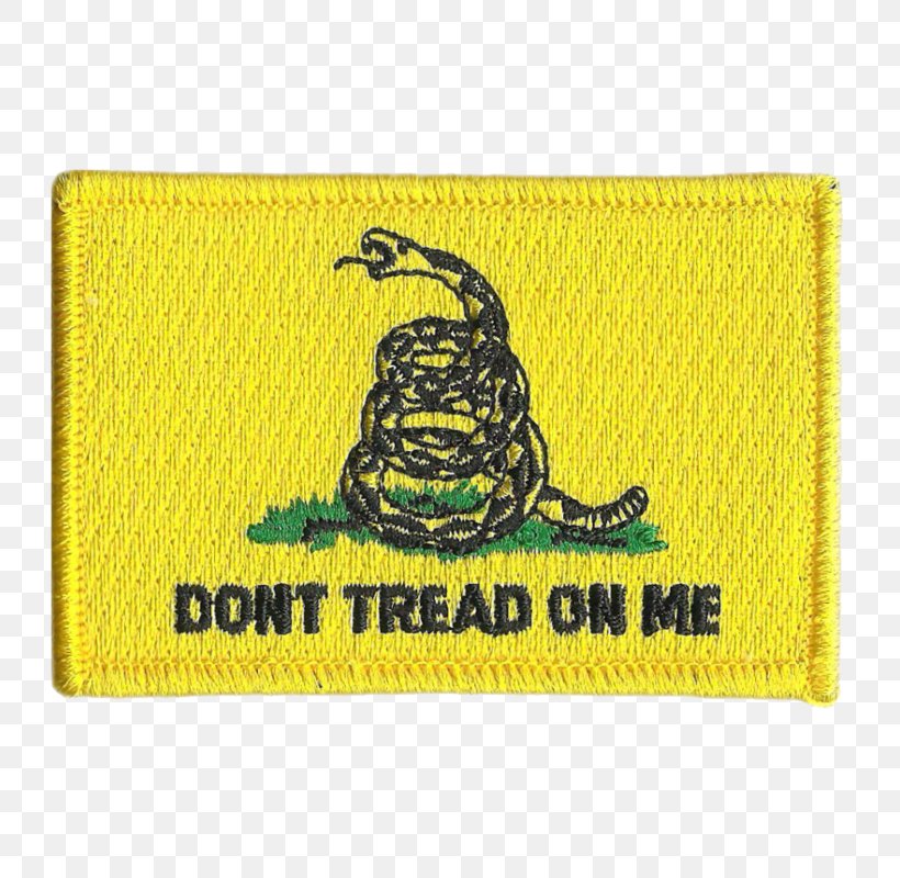 Gadsden Flag Embroidered Patch Flag Patch United States Shoulder Sleeve Insignia, PNG, 800x800px, Gadsden Flag, Brand, Embroidered Patch, Flag, Flag Patch Download Free