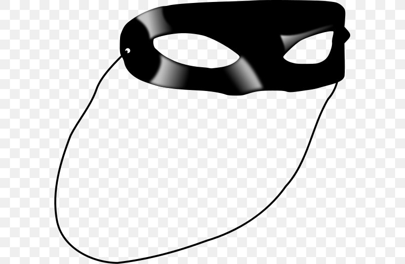 Mask Clip Art, PNG, 600x534px, Mask, Artwork, Balaclava, Black And White, Blindfold Download Free