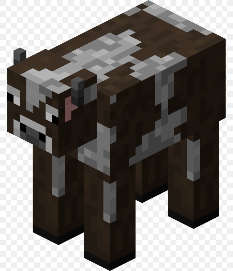 Minecraft Cattle Mob Skeleton Video Game, PNG, 771x950px, Minecraft, Cattle, Coffee Table, Enderman, Furniture Download Free