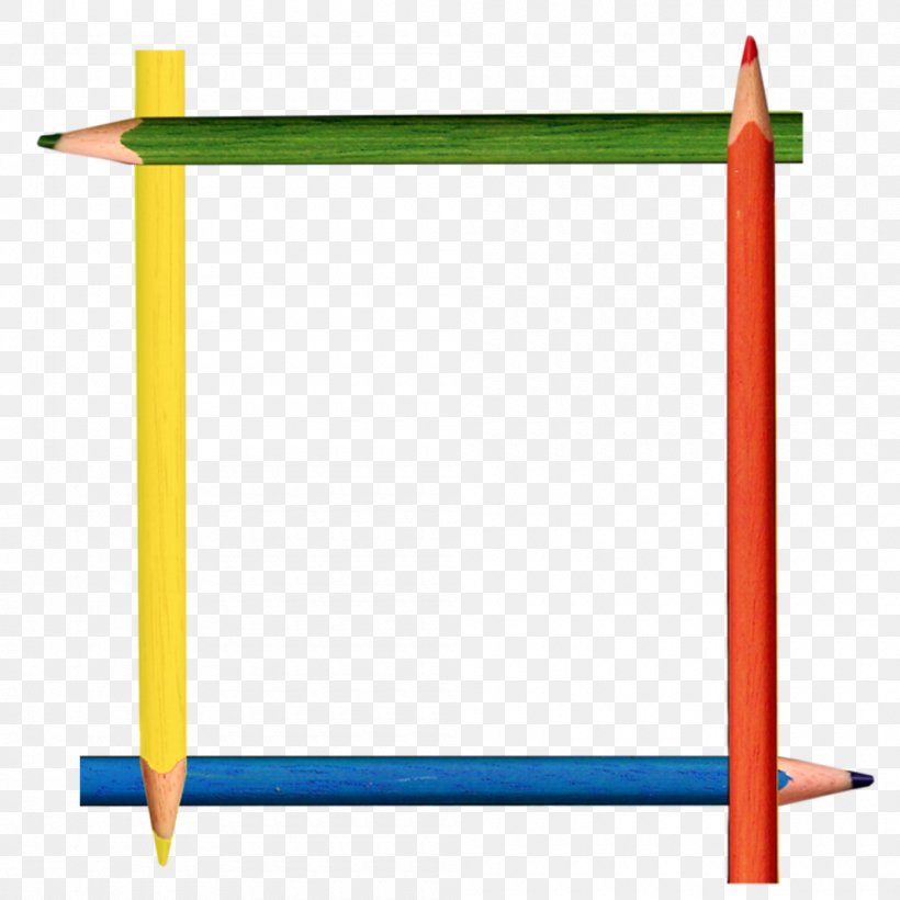 Picture Frame Pencil Clip Art, PNG, 1000x1000px, Picture Frame, Area, Colored Pencil, Pencil, Photography Download Free