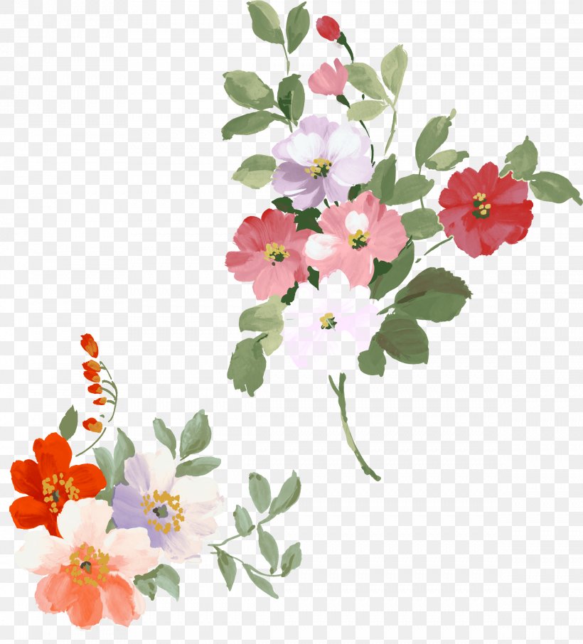 Watercolor Painting Clip Art, PNG, 2378x2629px, Watercolor Painting, Artificial Flower, Blossom, Branch, Color Download Free