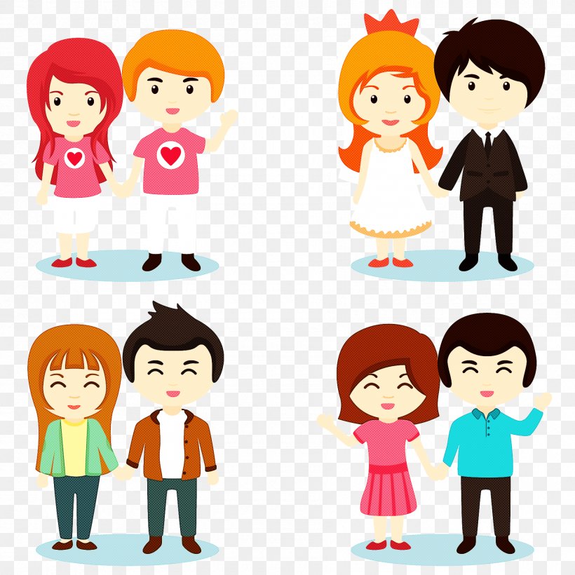 social interaction children clipart showing