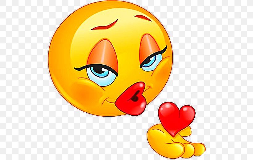 Emoji Kiss Smiley Illustration Love, PNG, 518x520px, Emoji, Beak, Emoticon, Emotion, Happiness Download Free