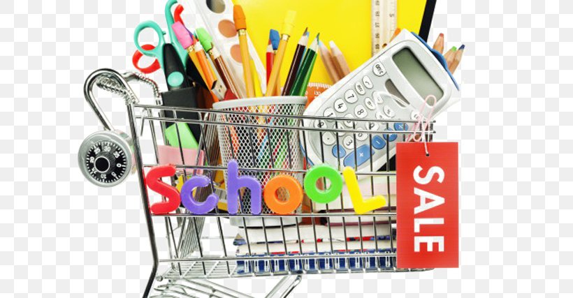 Back To School Shopping Retail Education, PNG, 640x427px, Back To School, Education, Graduate University, Office Supplies, Plastic Download Free