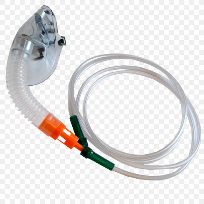 Be Safe Paramedical C C Oxygen Mask Oxygen Tank Resuscitator, PNG, 1024x1024px, Be Safe Paramedical C C, Bag Valve Mask, Cable, Hardware, Mask Download Free