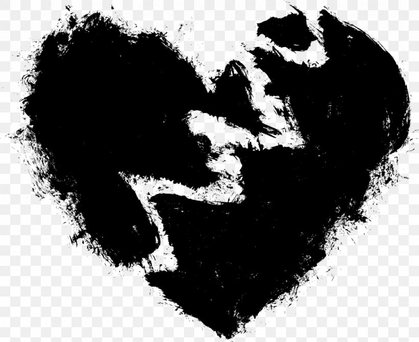 Broken Heart 0 SAD!, PNG, 1024x836px, Broken Heart, Black, Black And White, Grunge, Heart Download Free