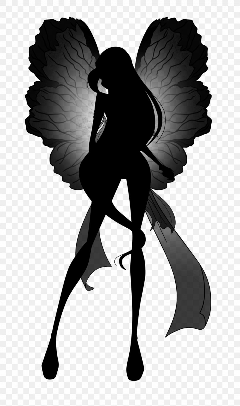 Fairy ISTX EU.ESG CL.A.SE.50 EO Silhouette, PNG, 1024x1727px, Fairy, Angel, Art, Blackandwhite, Fictional Character Download Free