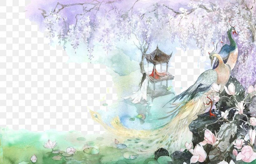 Fukei Cartoon Wallpaper, PNG, 997x640px, Watercolor, Cartoon, Flower, Frame, Heart Download Free