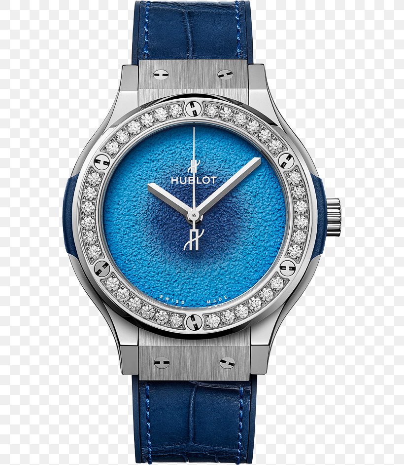 Watch Cheval Blanc Randheli Hublot Baselworld Chronograph, PNG, 568x942px, Watch, Azure, Baselworld, Blue, Brand Download Free