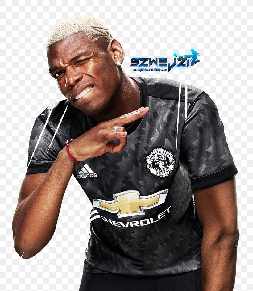 2017–18 Premier League 2016–17 Manchester United F.C. Season Paul Pogba Leicester City F.C., PNG, 749x943px, Manchester United Fc, Arm, Facial Hair, Football, Jersey Download Free